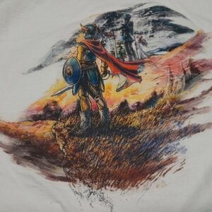 Dragon Quest I & II HD-2D Promo Shirt Nintendo Men’s Medium ~~ RARE COLLECTIBLE